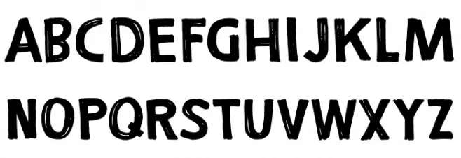 Demagogue DEMO Regular Schriftart Groß