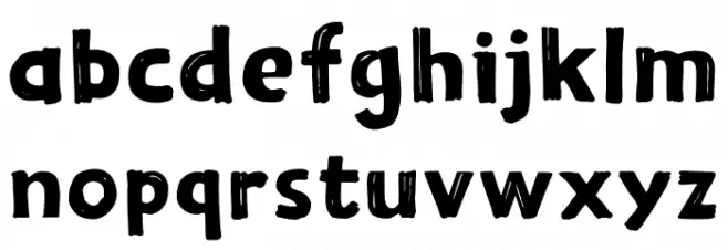 Demagogue DEMO Regular フォント 小文字