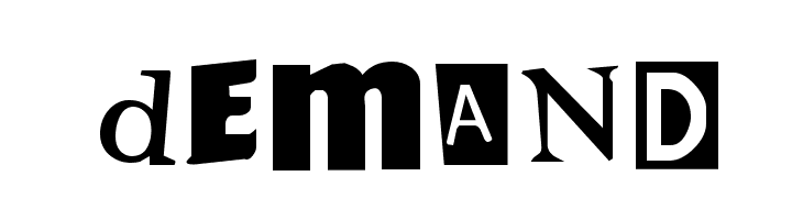 Demand  Descarca Fonturi Gratis