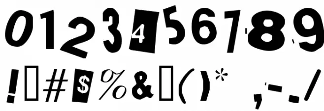 Demand Font OTHER CHARS