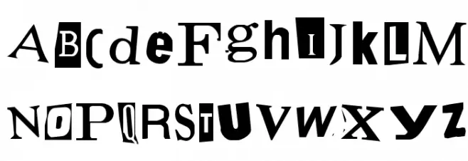 Demand Font UPPERCASE