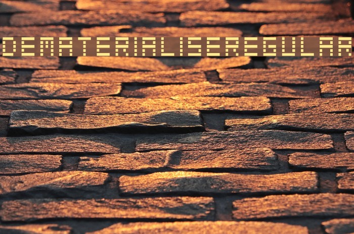 DematerialiseRegular Fuentes examples