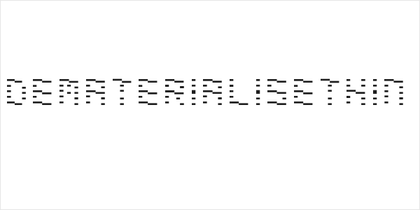 DematerialiseThin Logo