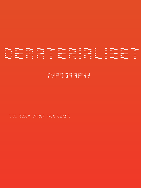 DematerialiseThin Poster