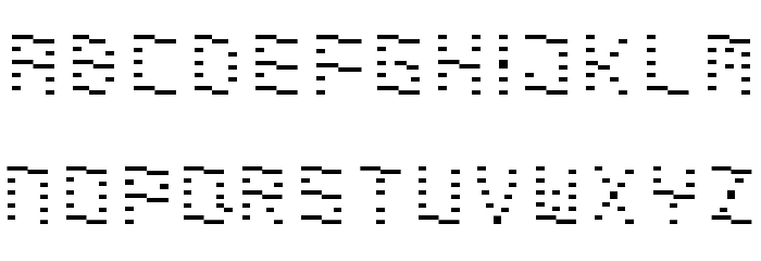 DematerialiseThin Font LOWERCASE