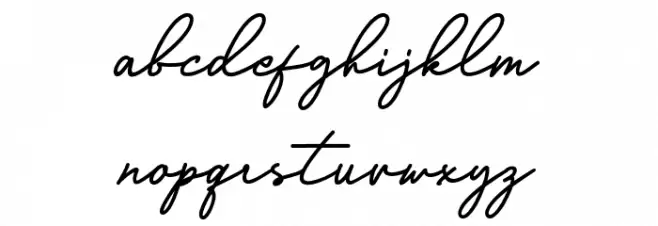 Demather Caratteri MINUSCOLO