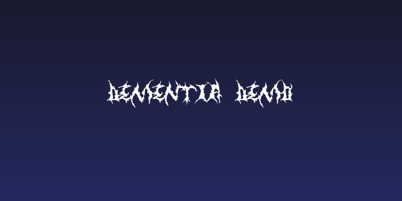 Dementia Demo Social Header
