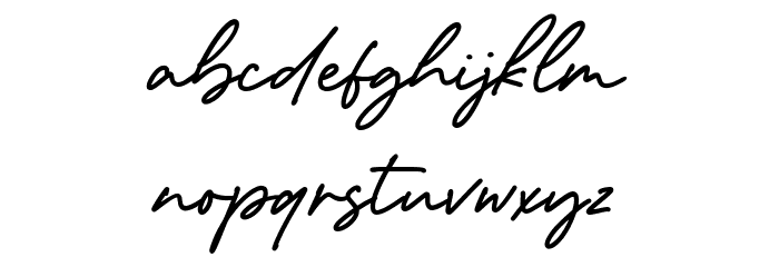 Dementor Font LOWERCASE