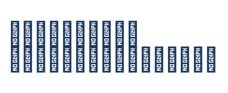 Demeris Demo Regular Other Characters