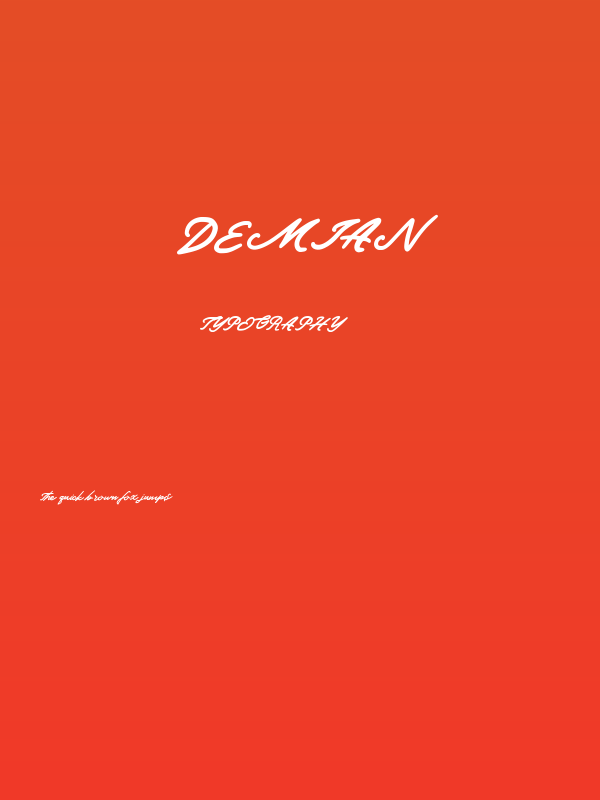 Demian Poster