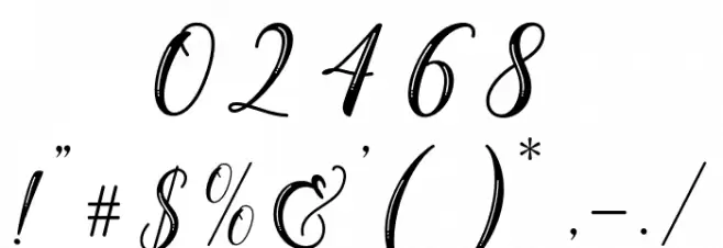 DemielaFree-Medium Font OTHER CHARS