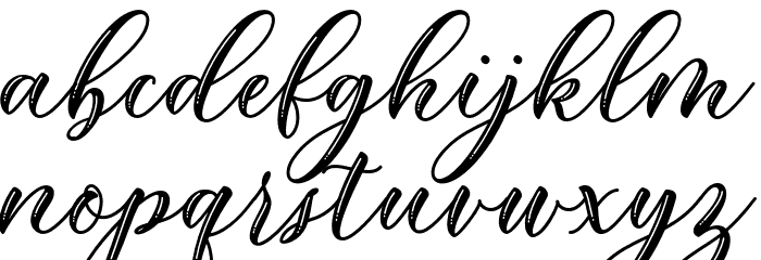 DemielaFree-Medium Font LOWERCASE