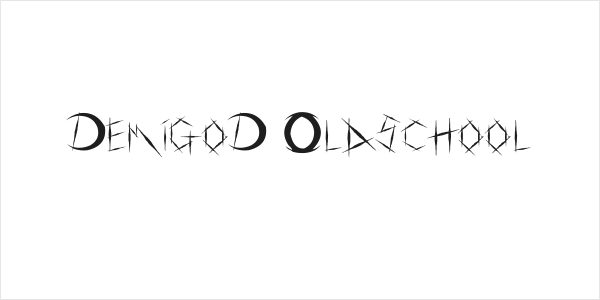 DemigoD Oldschool Logo