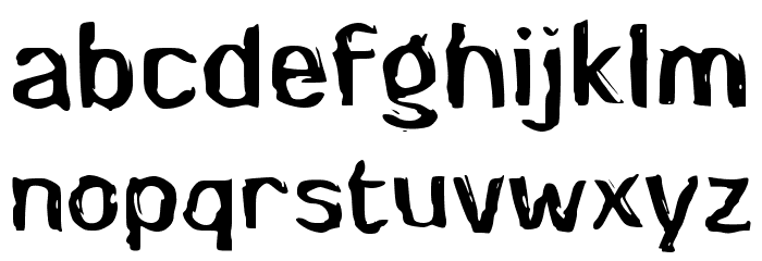 Demikian Font LOWERCASE