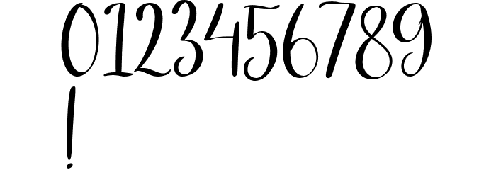 Demilan Font OTHER CHARS