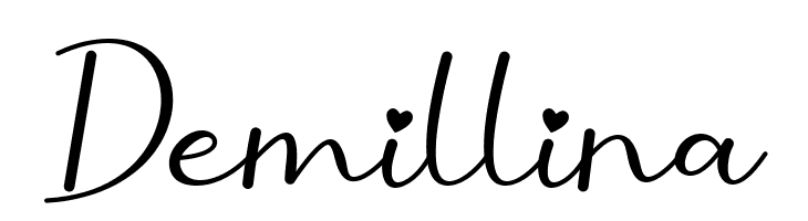Demillina  フリーフォントのダウンロード