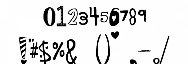 Demo Font OTHER CHARS