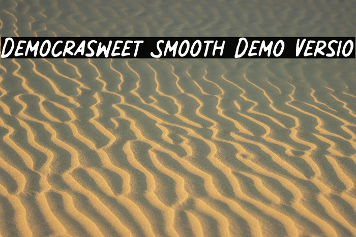 Democrasweet Smooth Demo Versio Example 1