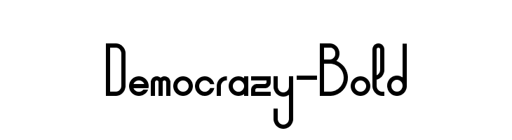 Democrazy-Bold  Fuentes Gratis Descargar