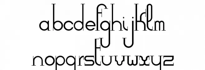 DemocrazySerif-Light Caratteri MINUSCOLO