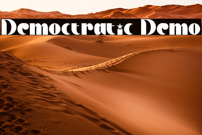 Democtratic Demo Example 1