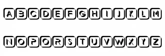 Demode Capitals Regular Font UPPERCASE