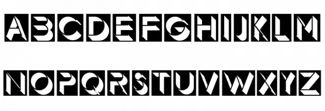 Demode Negative Fonte MINÚSCULAS