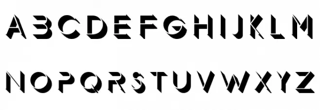 Demode Regular Schriftart Groß