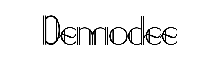 Demodee  Frei Schriftart Herunterladen