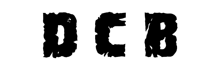 Demolition Crack Black  لخطوط تنزيل