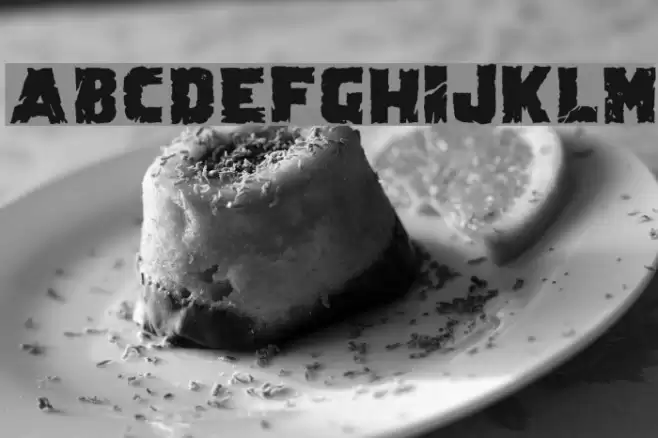 Demolition Crack Black Font examples