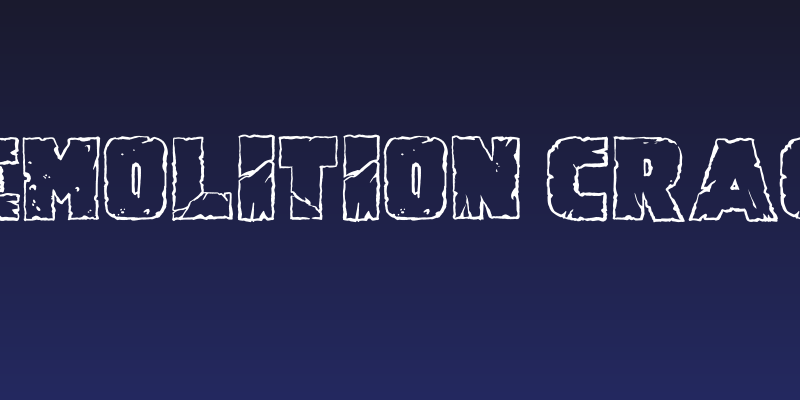 Demolition Crack Social Header