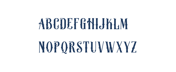 Demon Blade Lowercase