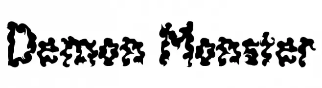 Demon Monster  नि: शुल्क फ़ॉन्ट्स डाउनलोड