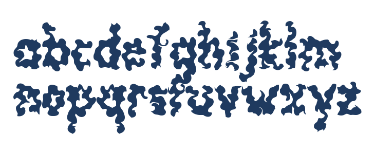 Demon Monster Lowercase