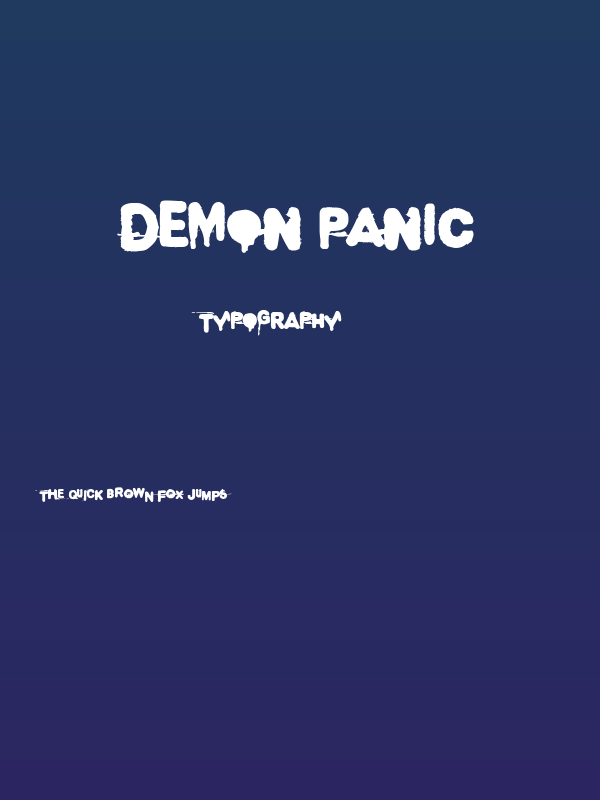 Demon Panic Poster