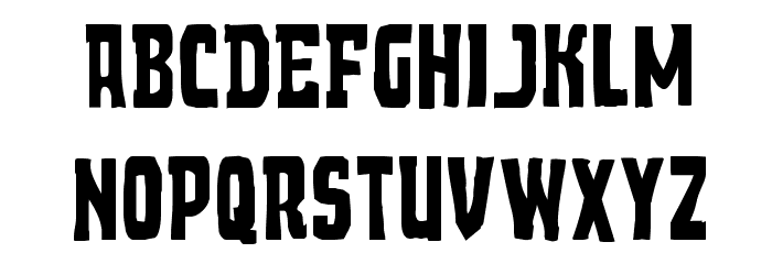 Demon Priest Regular Font LOWERCASE