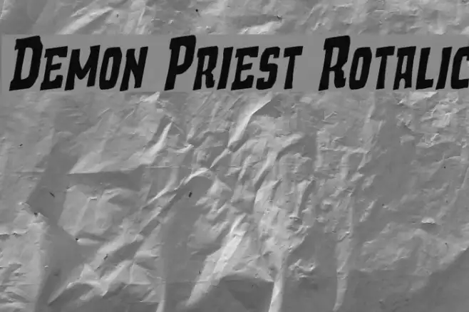 Demon Priest Rotalic Example 2