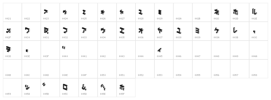 DemonCubicBlock NKP Dark Character Map