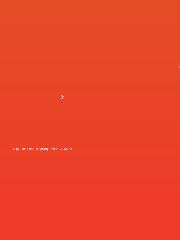 DemonCubicBlockFont Shade Poster