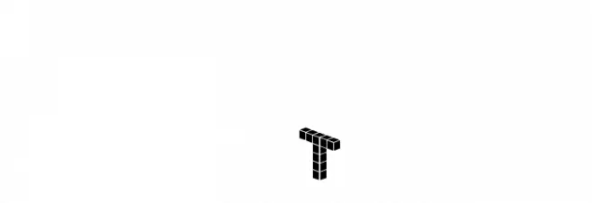 DemonCubicBlockFont Tile फ़ॉन्ट अपरकेस