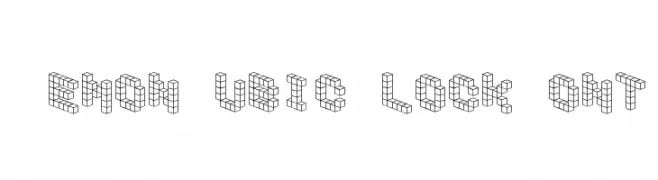 DemonCubicBlockFont  font caratteri gratis