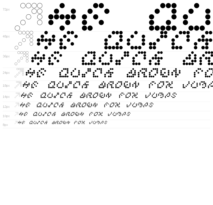 DemonDaDaFont Waterfall