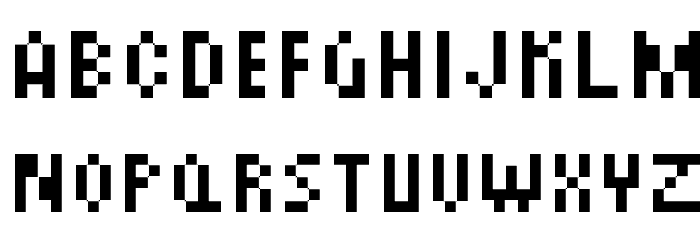 DemonKakubariFont Font LOWERCASE