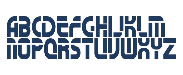 DemonMetallicFont Lowercase