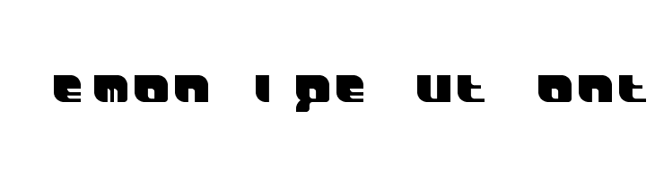 DemonWipeOutFont  नि: शुल्क फ़ॉन्ट्स डाउनलोड