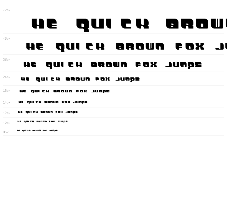 DemonWipeOutFont Waterfall