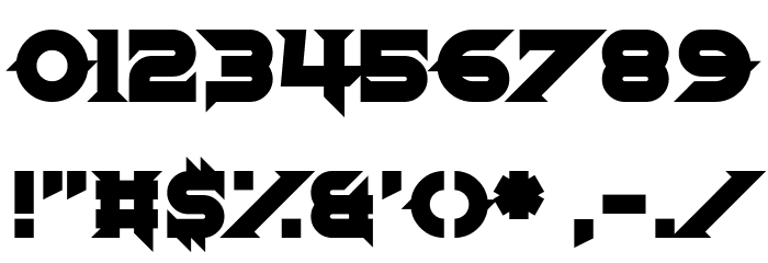 Demoness Font Alte caractere