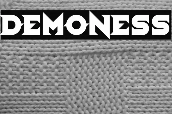 Demoness Font examples