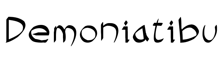 Demoniatibu  Frei Schriftart Herunterladen